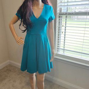 Banana Republic ~ Size 2 ~ Teal (Wintersea) Dress